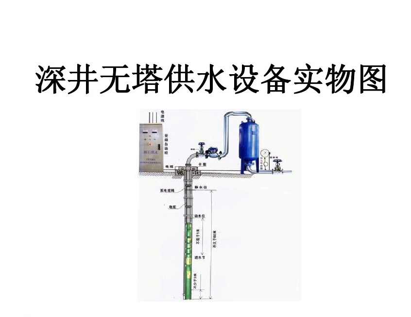 石家庄裕华区井泵无塔式供水设备